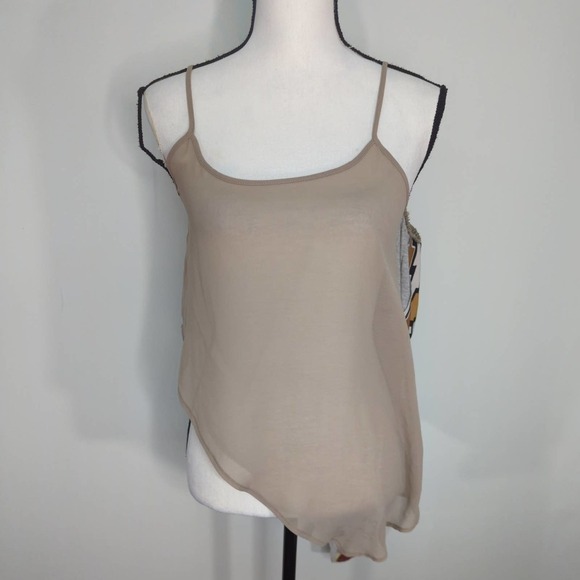 Zara Collection Womens Aztec Asymmetrical Top Sleeveless Bohemian Multicolor S - Picture 7 of 10